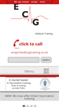Mobile Screenshot of ecgtraining.co.uk